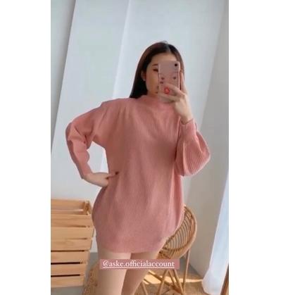 Recomended NIKITA TURTLENECK SWEATER OVERSIZE LONGSLEEVE BALONI PREMIUM - SWEATER SOFT KNIT BASIC KO