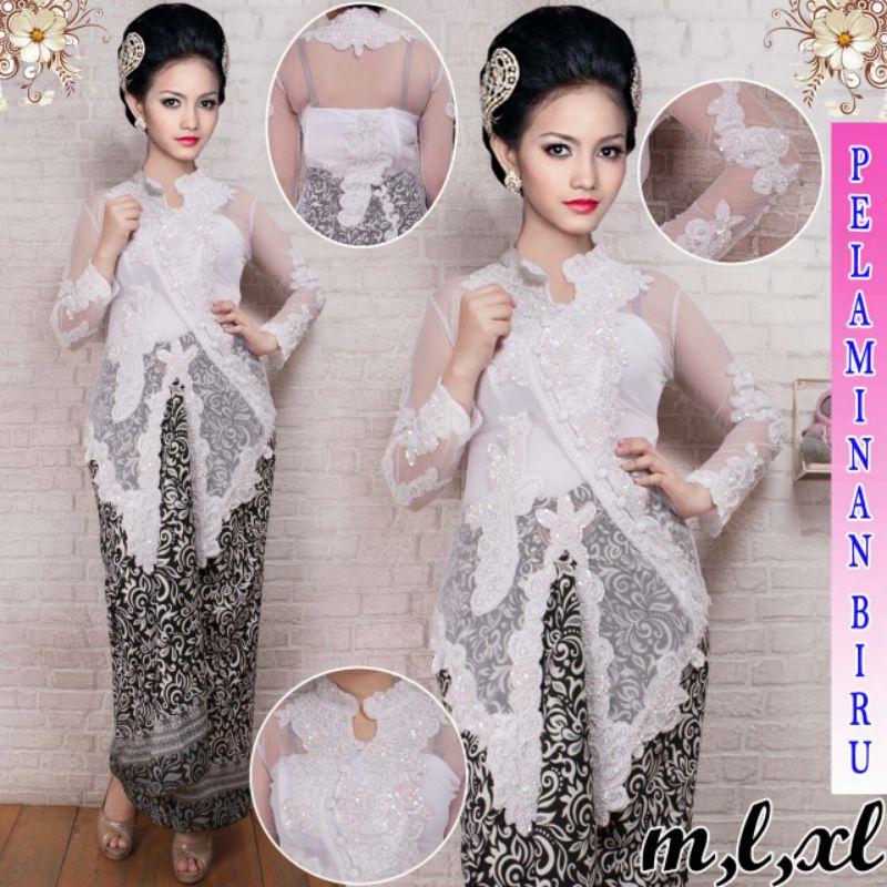 KEBAYA MODERN // KEBAYA TRADISIONAL // BAJU NATALAN // SET KEBAYA MENCENG // By Pelaminan Biru