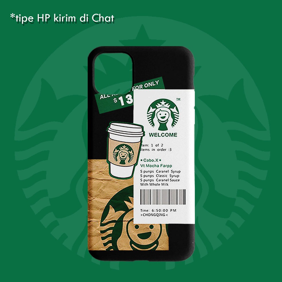 CASE STARBUCK CASE SILIKON SOFTCASE CASING OPPO A1K A3S A5S A7 A12 A15 A16 A5 2020/A5 2020 A54 A74 A71 A37 RENO 2 RENO 4F RENO 5F F3 F3 PLUS F7 F9 A83 SBK-6