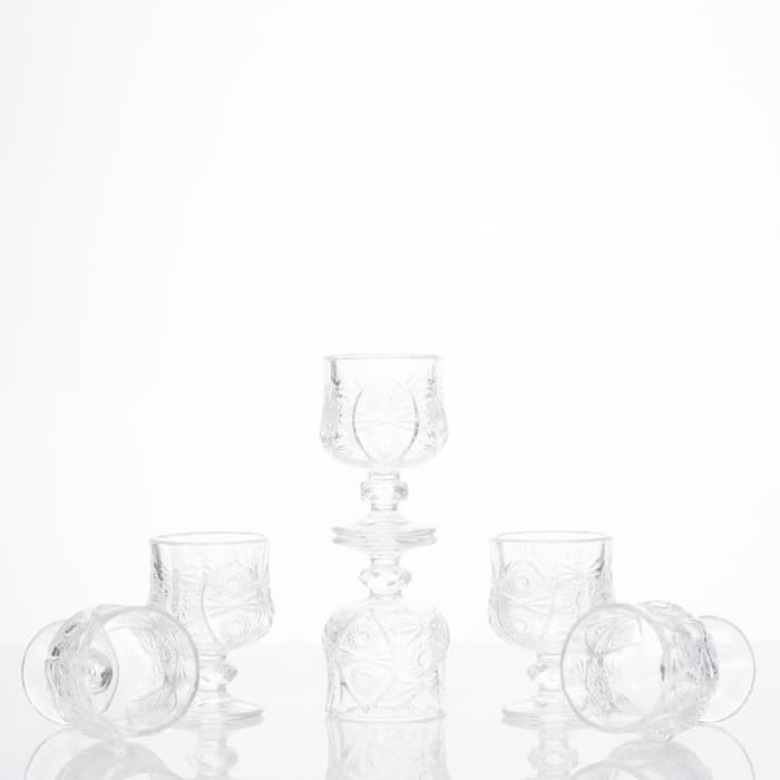 Gelas Kaca Capodimonte isi 6