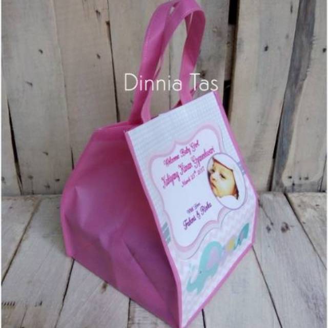 

Tas Souvenir Aqiqah, Tas welcome baby