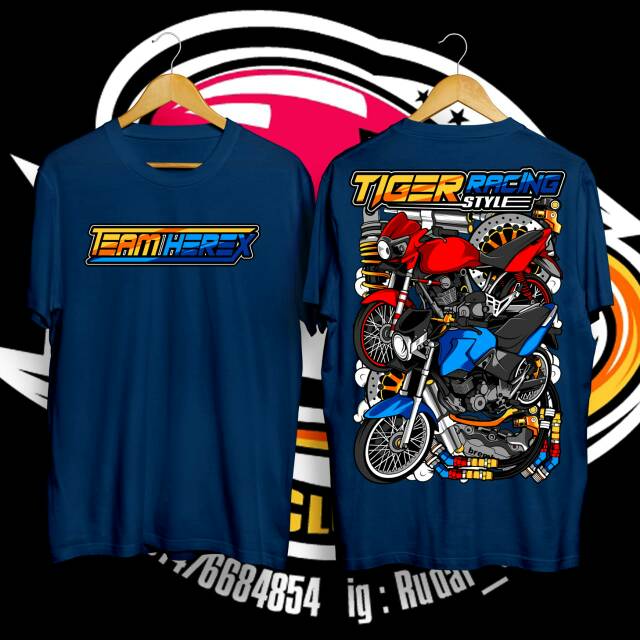 Kaos Tiger Herex Tiger Tiger Herex Kaos Herex Cod Kaos Original Shopee Indonesia