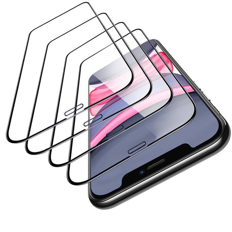 Pelindung Layar Tempered Glass HD Untuk iPhone 13 12 11 Pro MAX Mini X XS MAX XR SE 2022 2020 6 6s 7 8 Plus