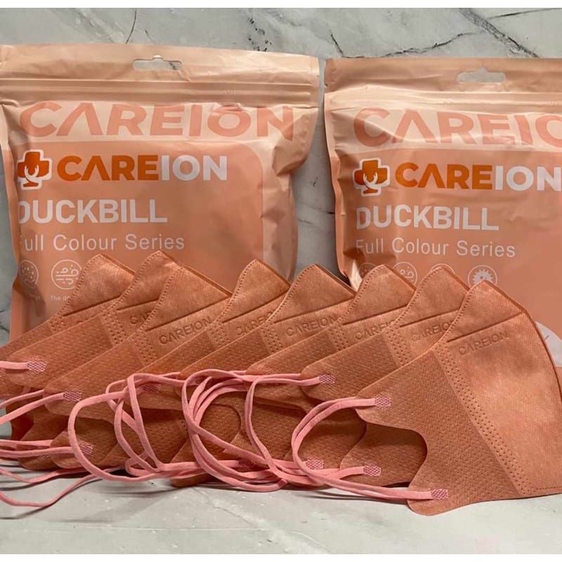Masker DUCKBILL GARIS CAREION Facemask Embos dan Non Embos