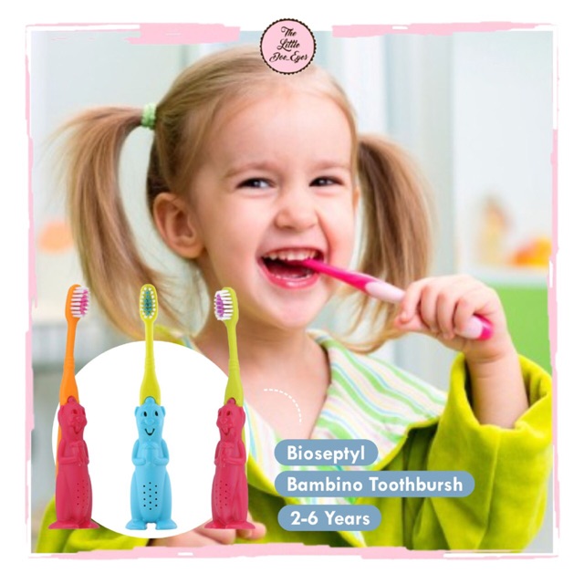 [READY] Bioseptyl Bambino Toothbrush &amp; kit (3-12Months / 12-24Months / 2-6Years)