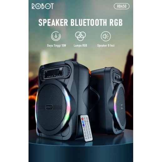 speaker karaoke robot rb450