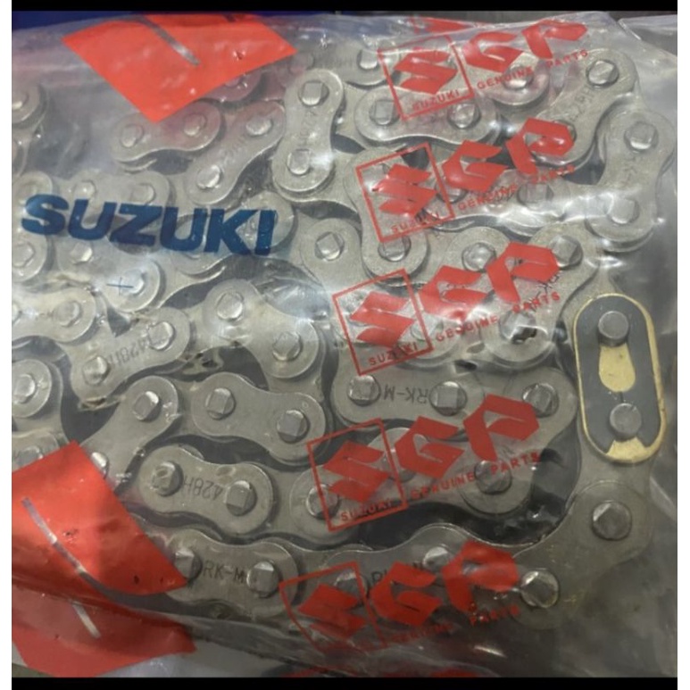 Gear Set Gir Paket Plus Rantai Roda Kit Suzuki Motor Smash Old Lama