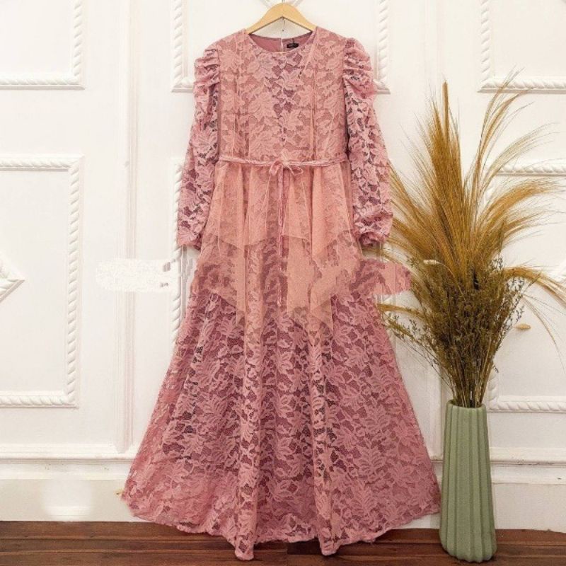 Gamis Brokat ORI EXTU