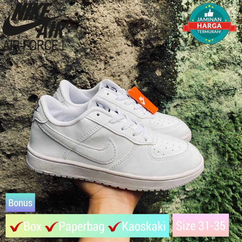 Nike Air Force One Kids Af1 Sepatu Anak Laki-Laki Perempuan