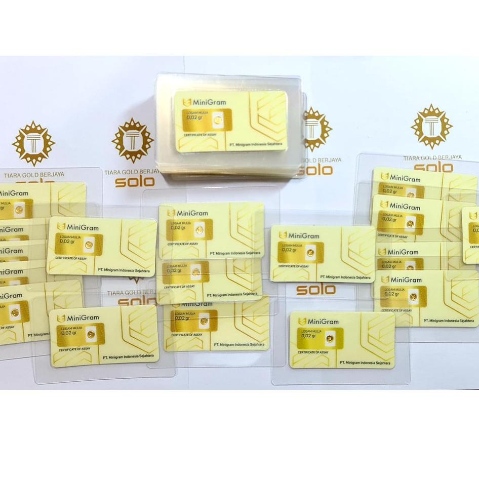 Harga Murah.. EMAS MINIGRAM 0,02 GRAM