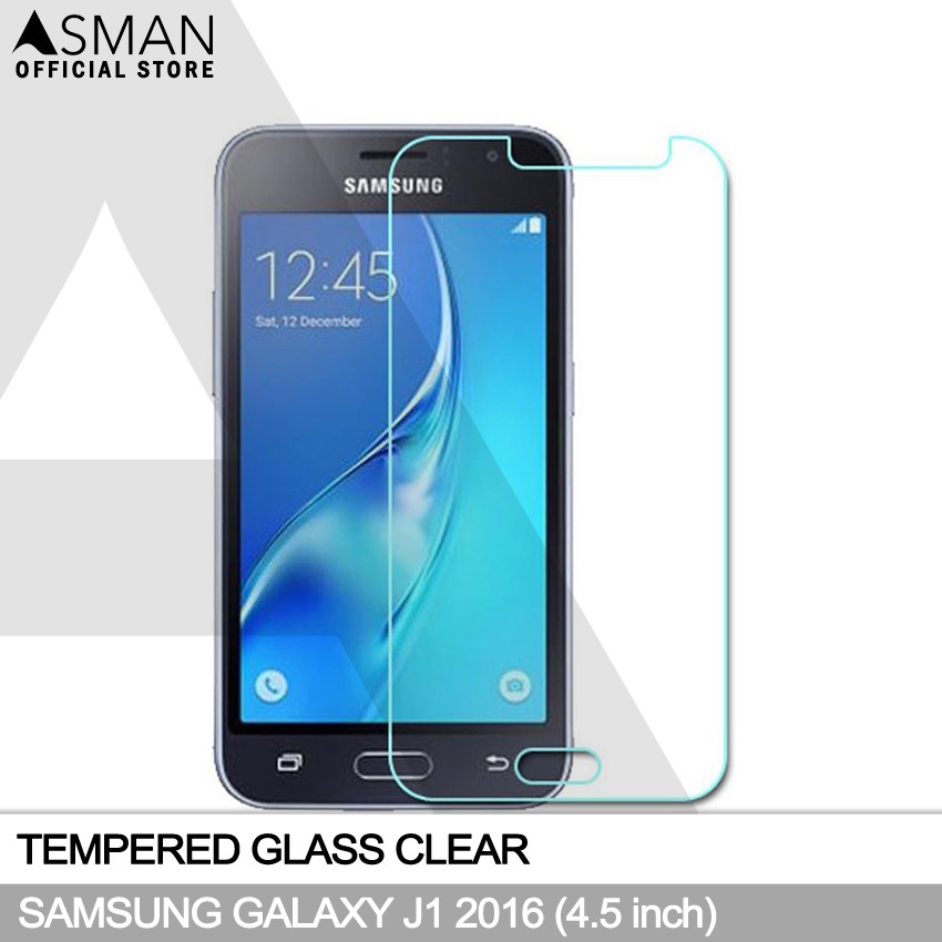 Tempered Glass Samsung Galaxy J1 (2016) / J120 (4.5&quot;) | Anti Gores Pelindung Layar Kaca - Bening