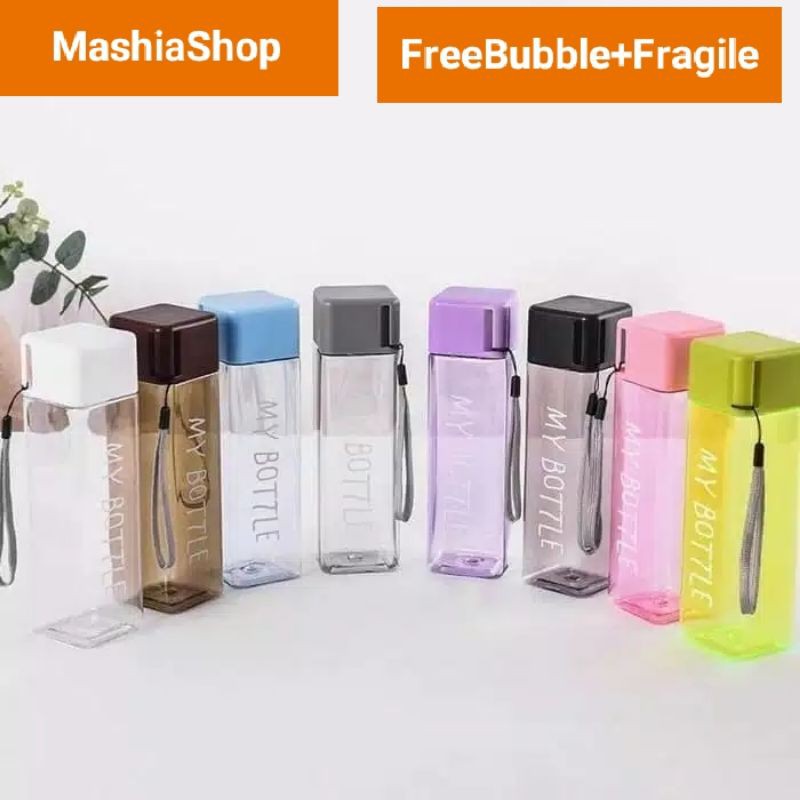 my bottle kotak/my botle/my bottle transparan