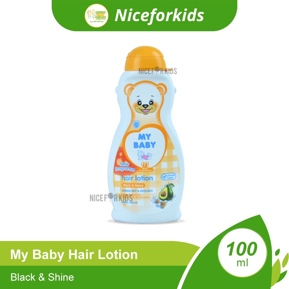 My Baby Hair Lotion Black Shine 100 ml / Minyak Rambut Bayi 100 ml