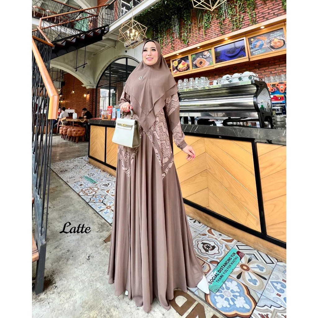 Original GLAMZ Dress Namiera 3 / Fashion Muslim Gamis