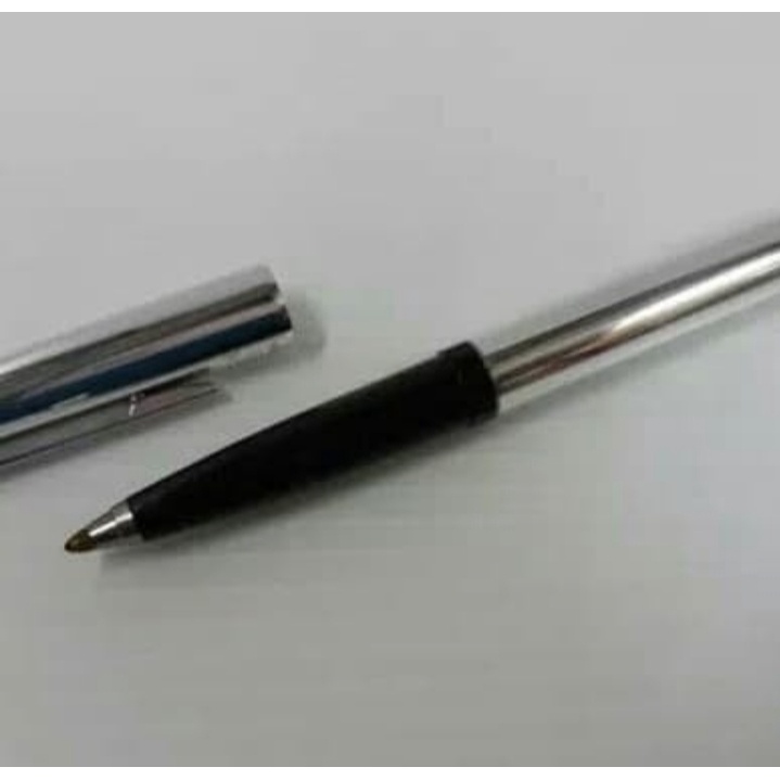 GHM BISA COD -PEN / BALLPOINT / PULPEN RL BARREL PENTEL RS3 ( SILVER ) JAPAN GROSIR