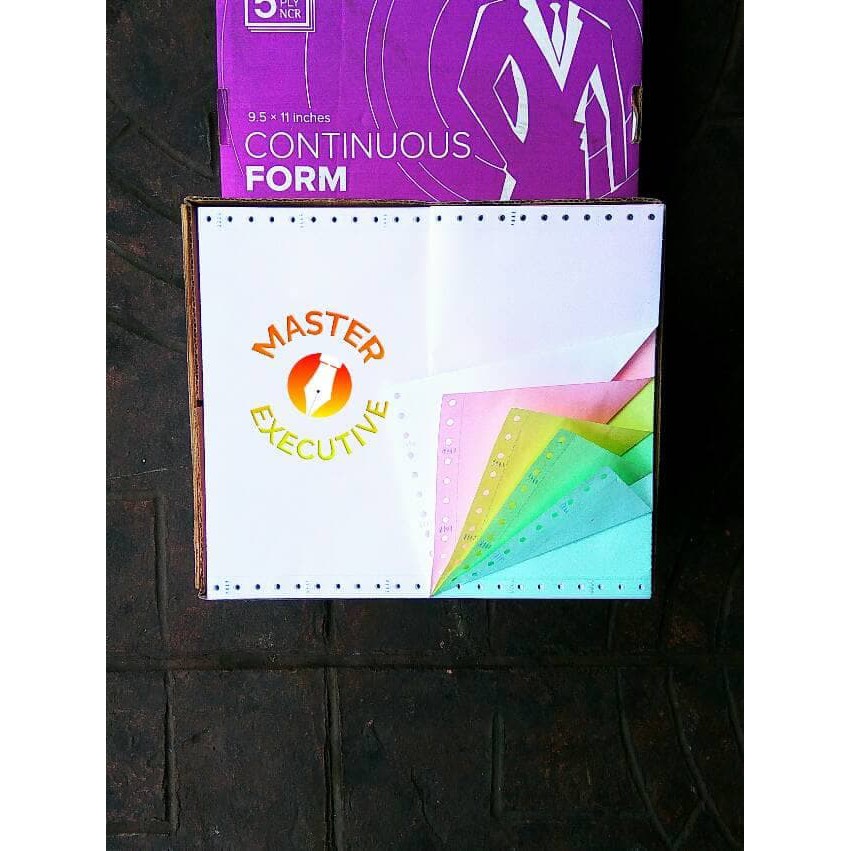 [Dus] Paperline Kertas Continuous Form HVS 5 Ply 9.5 &quot; x 11 &quot; K5 PRS - Khusus Go-Send Bandung