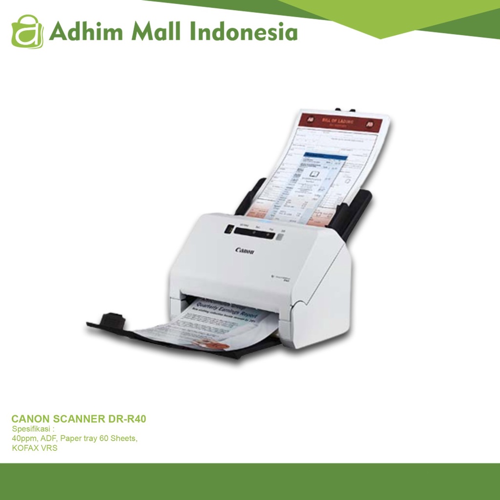 CANON SCANNER DR R40