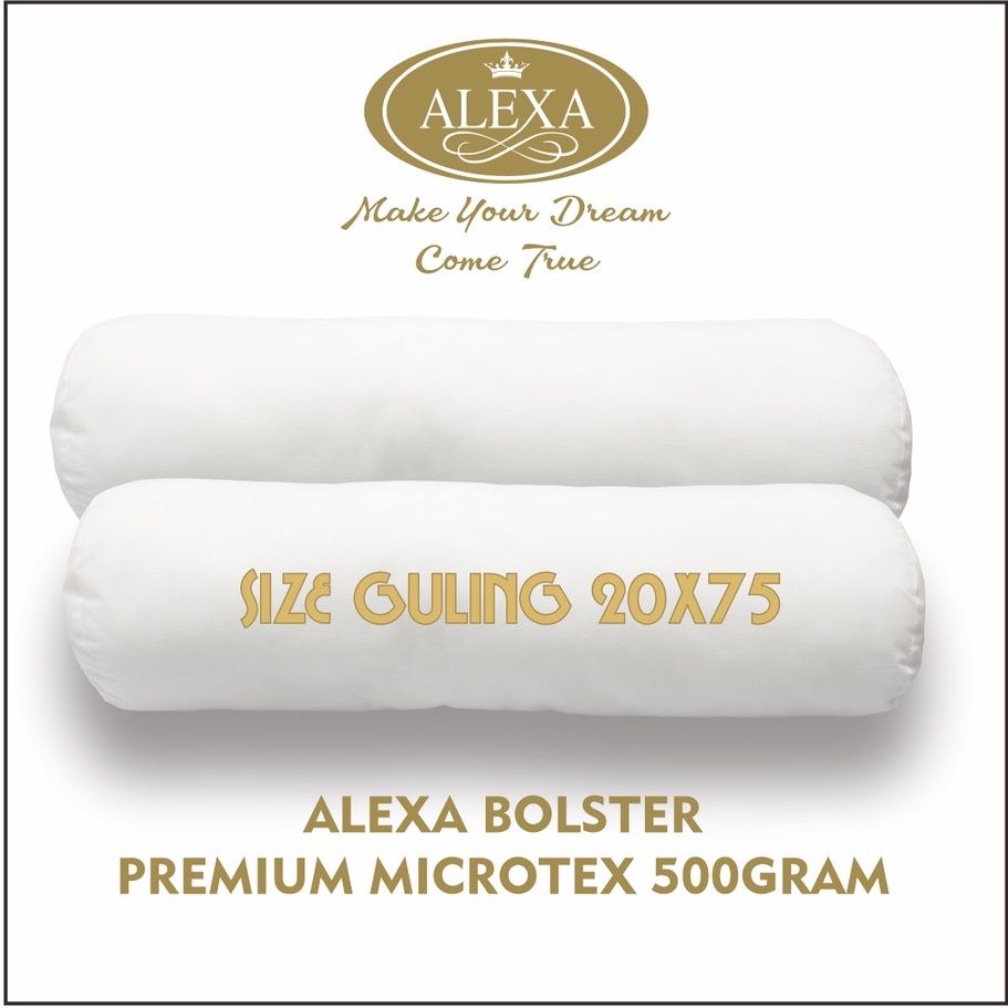 ALEXA Bantal Guling Hotel Microtex 500 GRAM