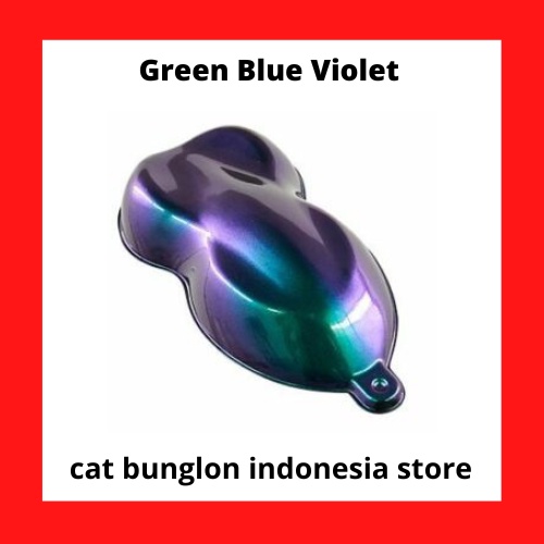 Cat Bunglon Green Blue Violet / Chameleon /  Cat Mobil / motor