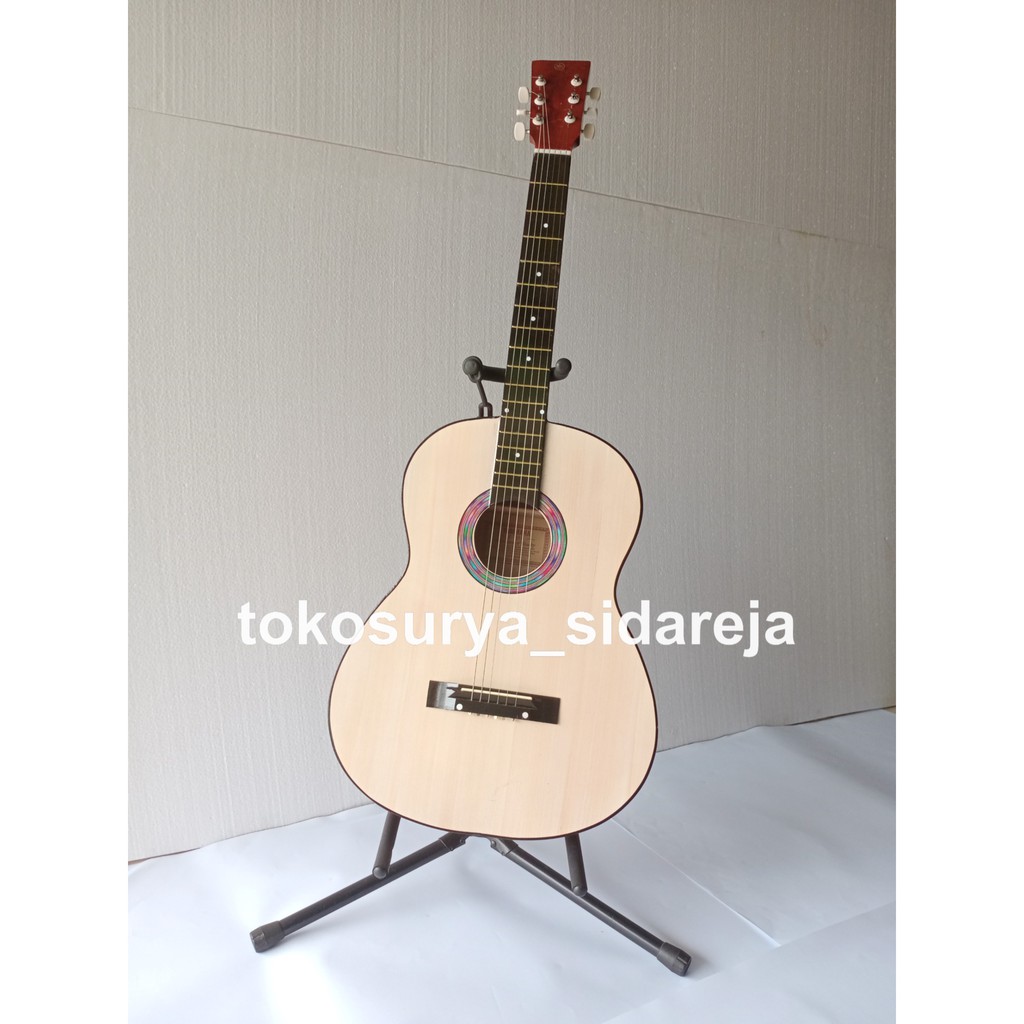 Gitar Accoustic merk Yamaha F- 310 Cream Cokelat list hitam (Gitar Akustik Yamaha)