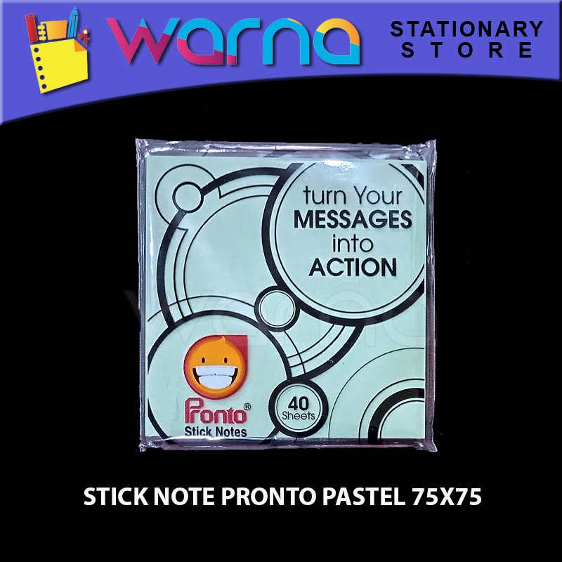 

STICK NOTE PRONTO PASTEL 75X75