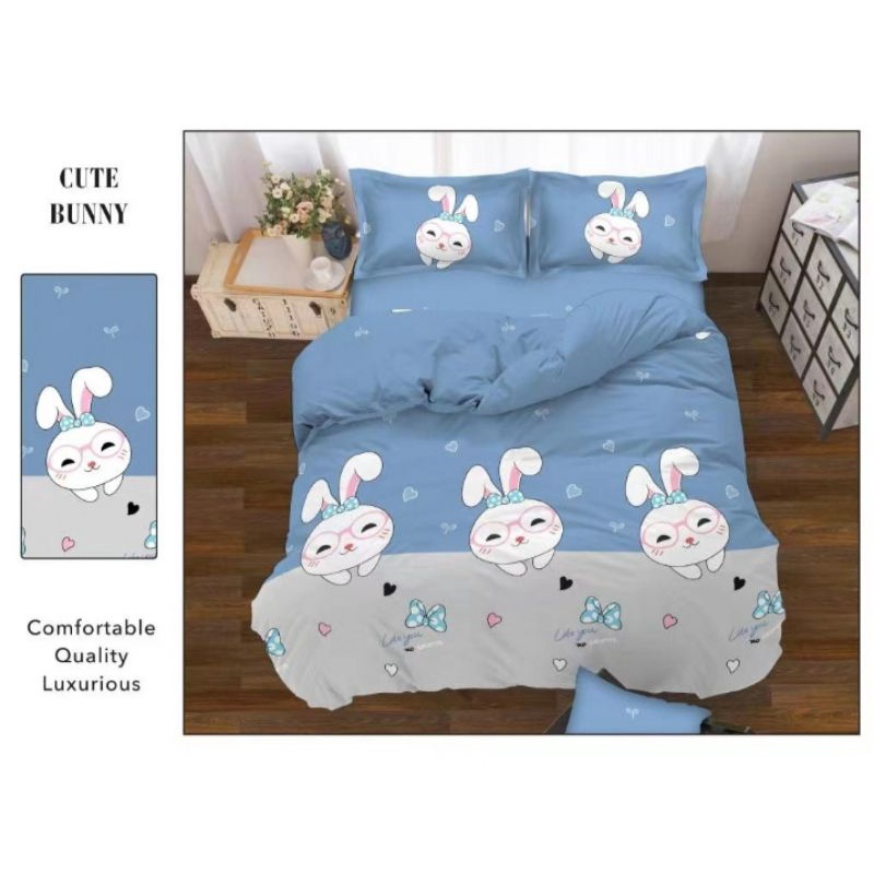 COD MEDAN/Sprey Karakter bahan katun halus ukuran 180X200