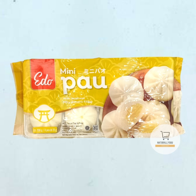 Edo Mini Pau Japanese Edition 200Gr (Banana/Salted Caramel/Cheese)