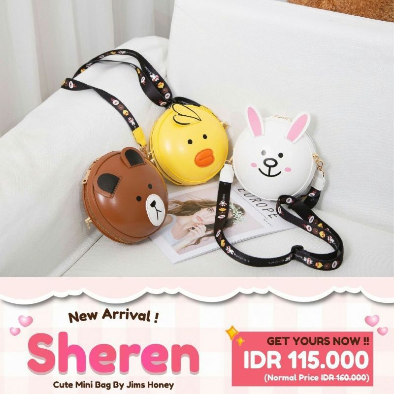 JIMS HONEY / TAS SELEMPANG CANTIK / TAS HP