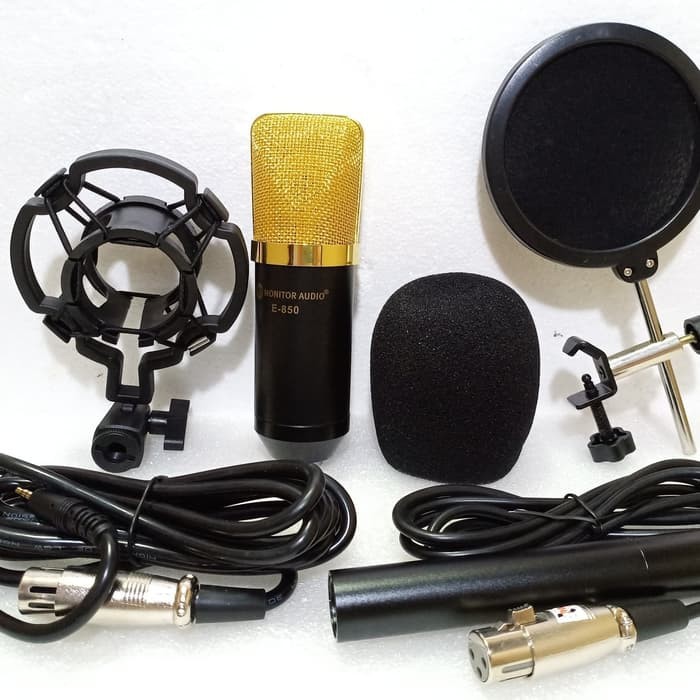 MIC STUDIO LIVE MONITOR AUDIO E 850 MICROPHONE RECORDING