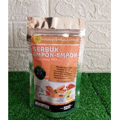 

simplisia Herbal Serbuk kunyit sinergi plus empon empon