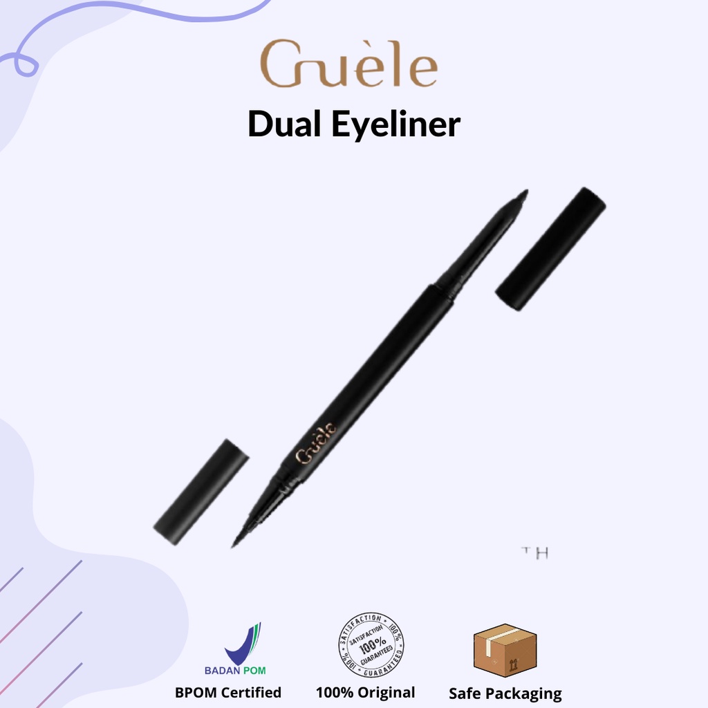 Guele Eyeliner Dual Eyeliner (Thana Brown dan Pentha Black)