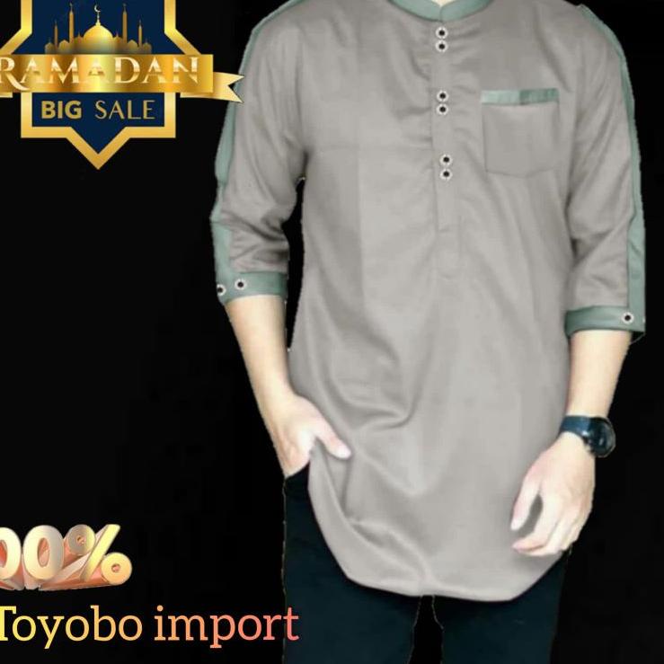 KOKO ZAKA Baju Koko Qurta Pria, Baju Koko Pria - MBU.01Jl22ᵛ