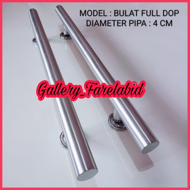 Handle Pintu Rumah 1 Meter Gagang Tarikan Pintu Kupu Tarung 100 Cm Pegangan Pintu Minimalis 80 Cm