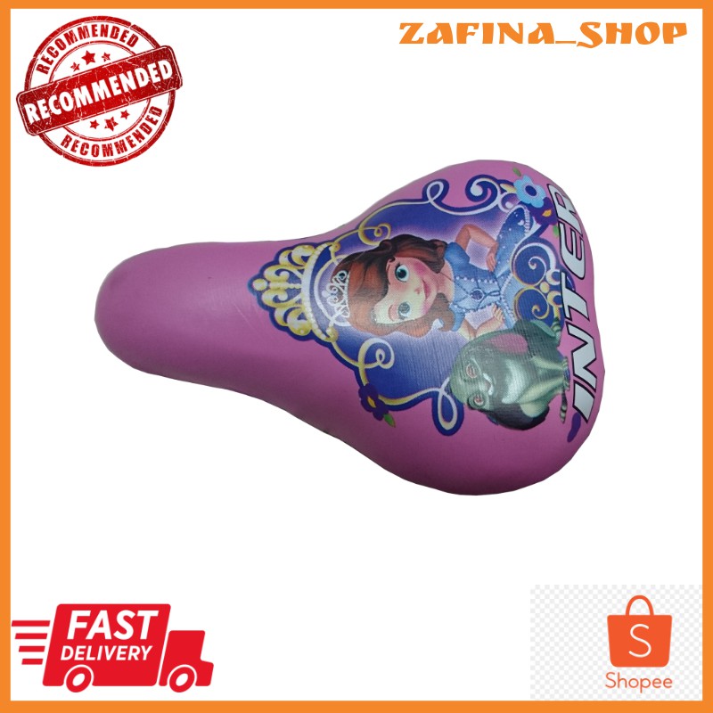 SADEL SEPEDA  SEPEDA ANAK  SADEL KARAKTER  PERLENGKAPAN SEPEDA  AKSESORIS SEPEDA