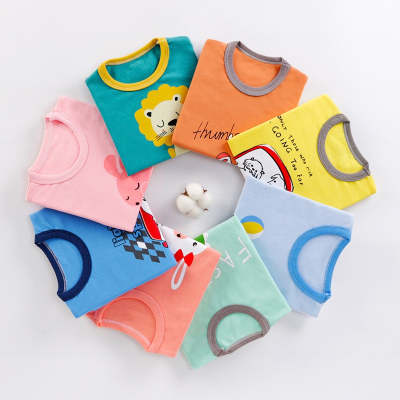 Hansen Gallery COD Setelan Baju Tidur Anak Baju Jumper Pyama Anak Korea Import HG 019