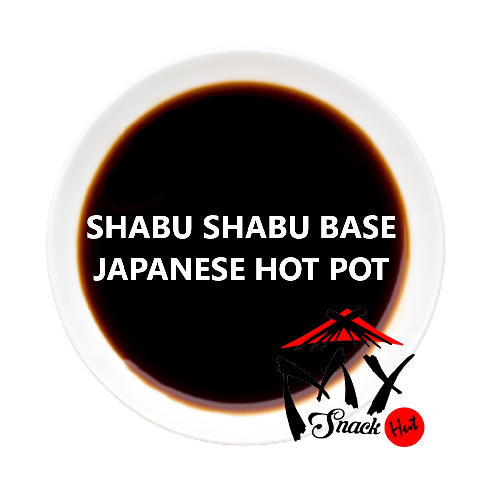 SHABU SHABU BASE 50ML - JAPANESE HOTPOT INSTANT SOUP BROTH SEASONING - KALDU SUP SOP PANAS CELUP CELUP JEPANG HALAL