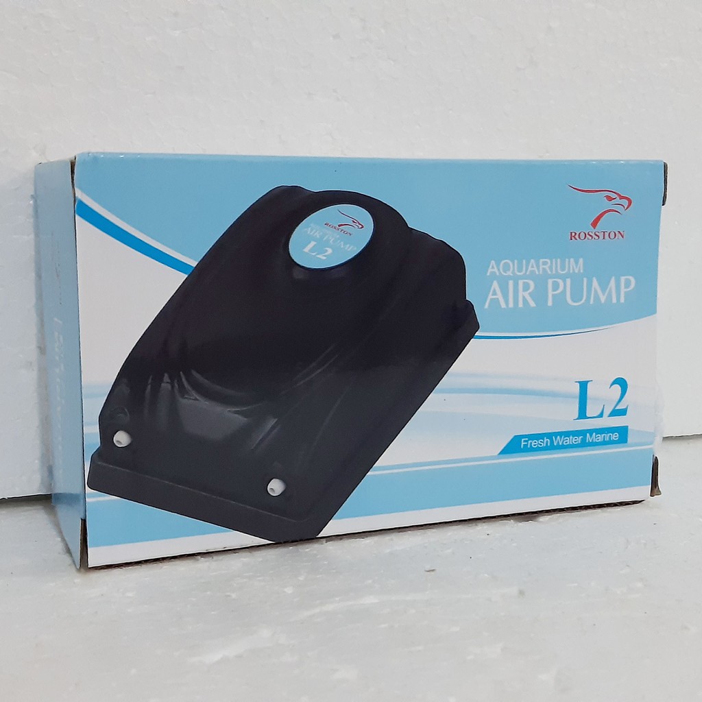 Aerator 2 Lubang Rosston L2 Aquarium Air Pump L2