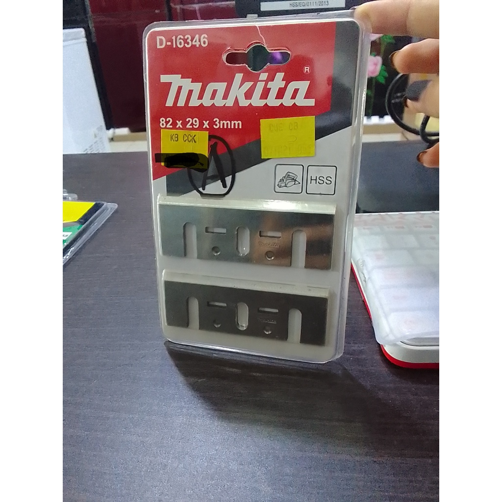 MATA KETAM MAKITA ORI SIZE 82 X 29 X 3 MM PISAU SERUT KAYU ASLI MERK MAKITA