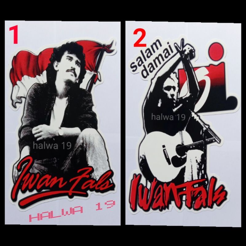 stiker VINIL stiker dashboard IWAN FALS stiker besar stiker jumbo stiker motor stiker mobil