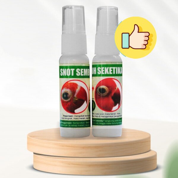 Vitamin Obat Sakit Mata Burung Iritasi Bengkak Snot Sembuh Seketika