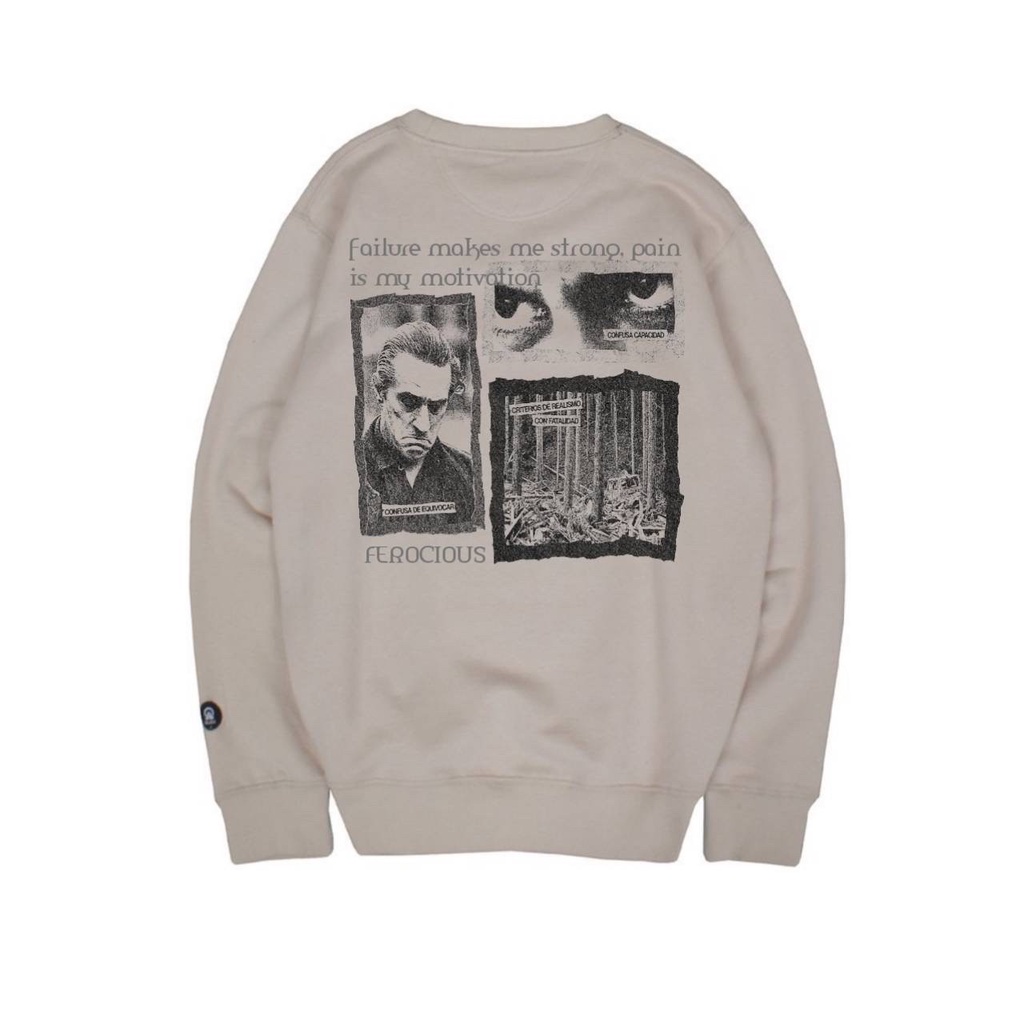 Ferocious Sweater Crewneck Autocracy Cream