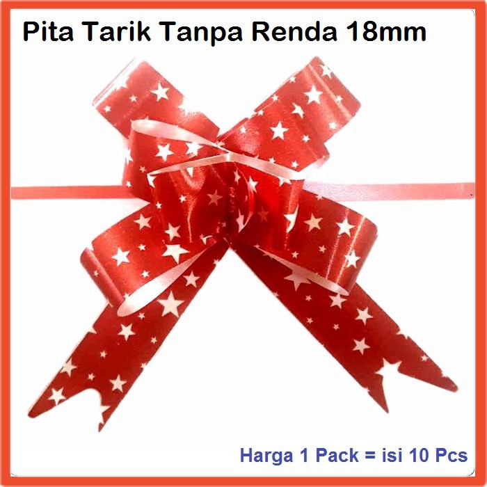 

Pita Tarik Aneka Motif 18mm 1 Bungkus isi 10 Pcs untuk Hiasan Parcel