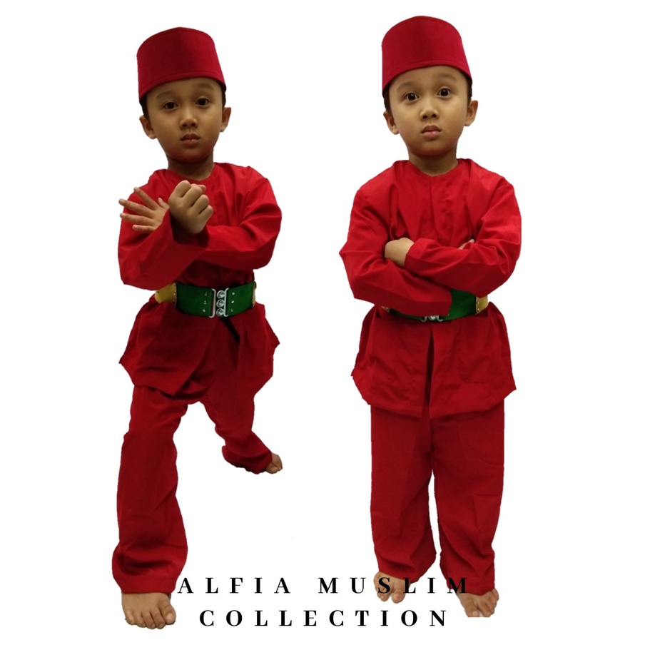 Setelan Baju Pangsi Anak  Baju Adat Betawi