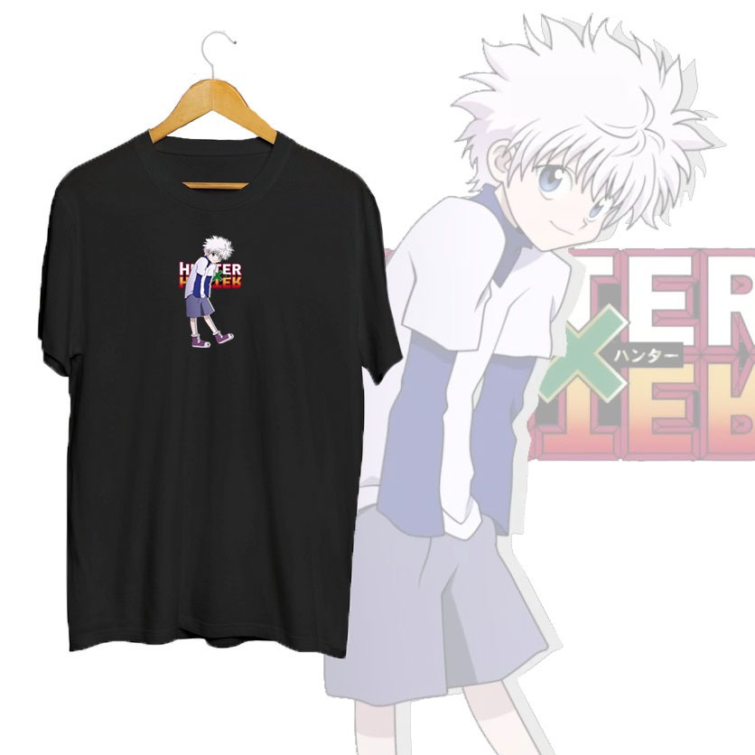 KAOS OVERSIZE HUNTER KILLUA ZOLDYCK T-SHIRT