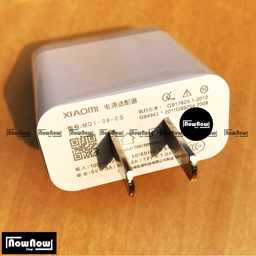 Charger Casan XiaoMi Type C 3A Fast Charging Mi4C Mi5 Mi5S Mi5X Mi6 Plus - MDY-08-ES Original Tipe C