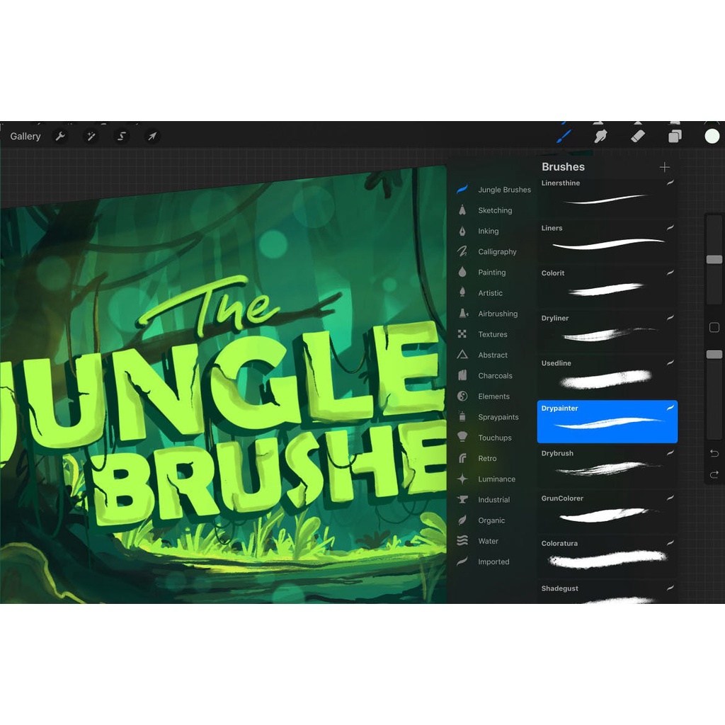 The Jungle - Procreate Brushes