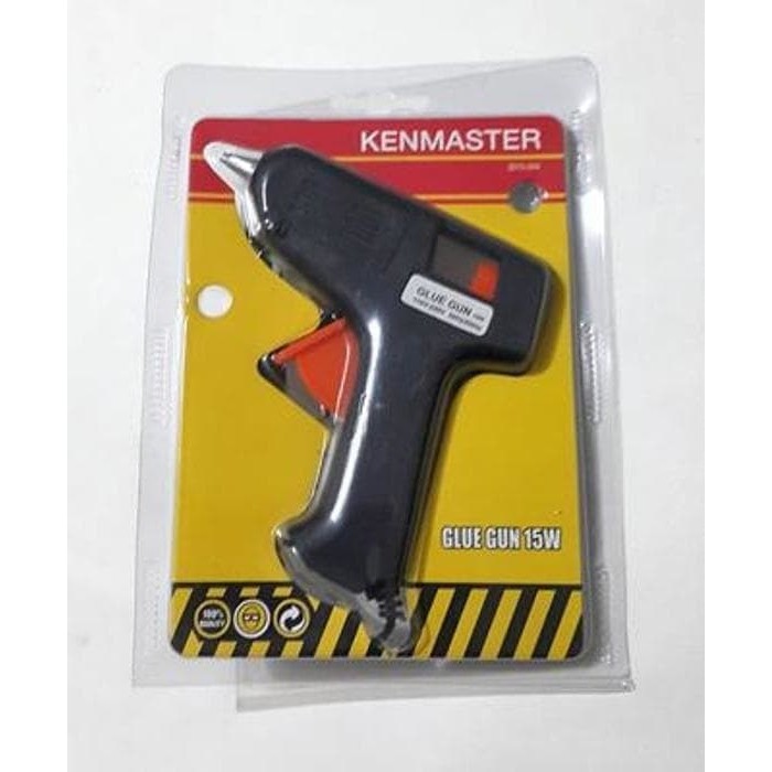 ORANGE HOT AIR GUN - HEAT GUN &amp; KENMASTER GLUE GUN LEM TEMBAK 15 WATT