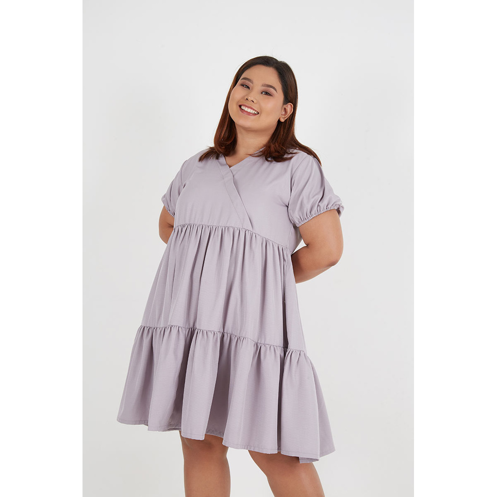 Sorabel - Ara Gather Dress Big Size Jumbo