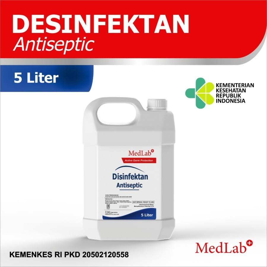 DESINFEKTAN ANTISEPTIC MEDLAB ACTIVE GERM PROTECTION