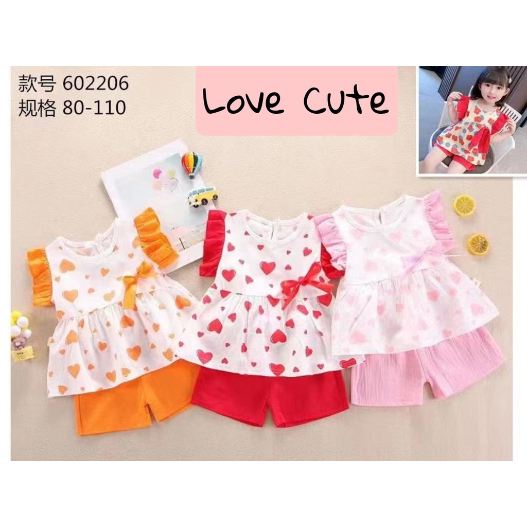 Setelan Import Megumi 1-3 tahun Laurakidshop